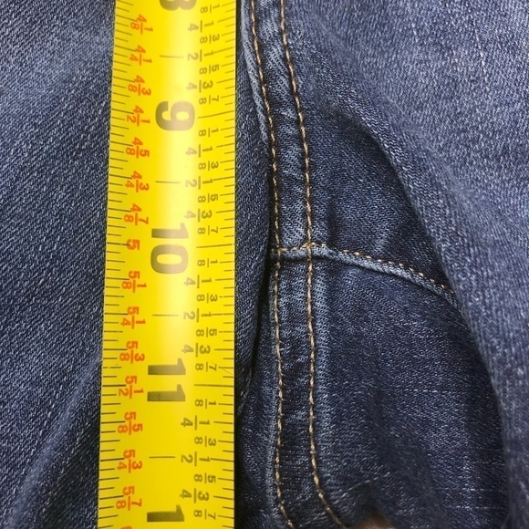 Calvin Klein Stretch Bermuda Jean Shorts Repreve 4 - Picture 11 of 13